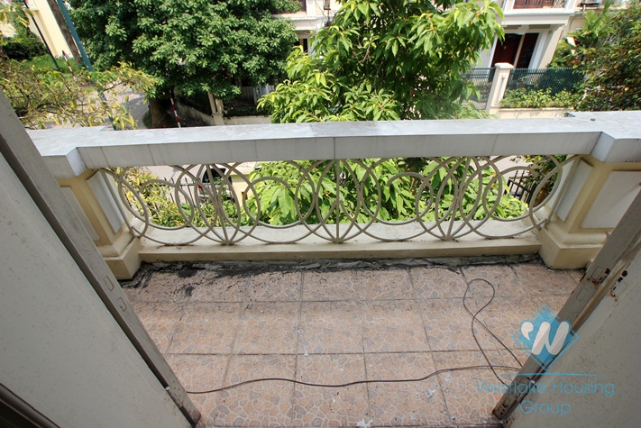 Block D, House with nice garden for rent in Ciputra, Tay Ho, Ha Noi